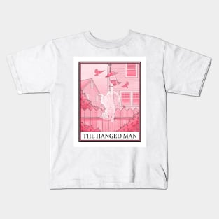 Hanged Man Cat Tarot Kids T-Shirt